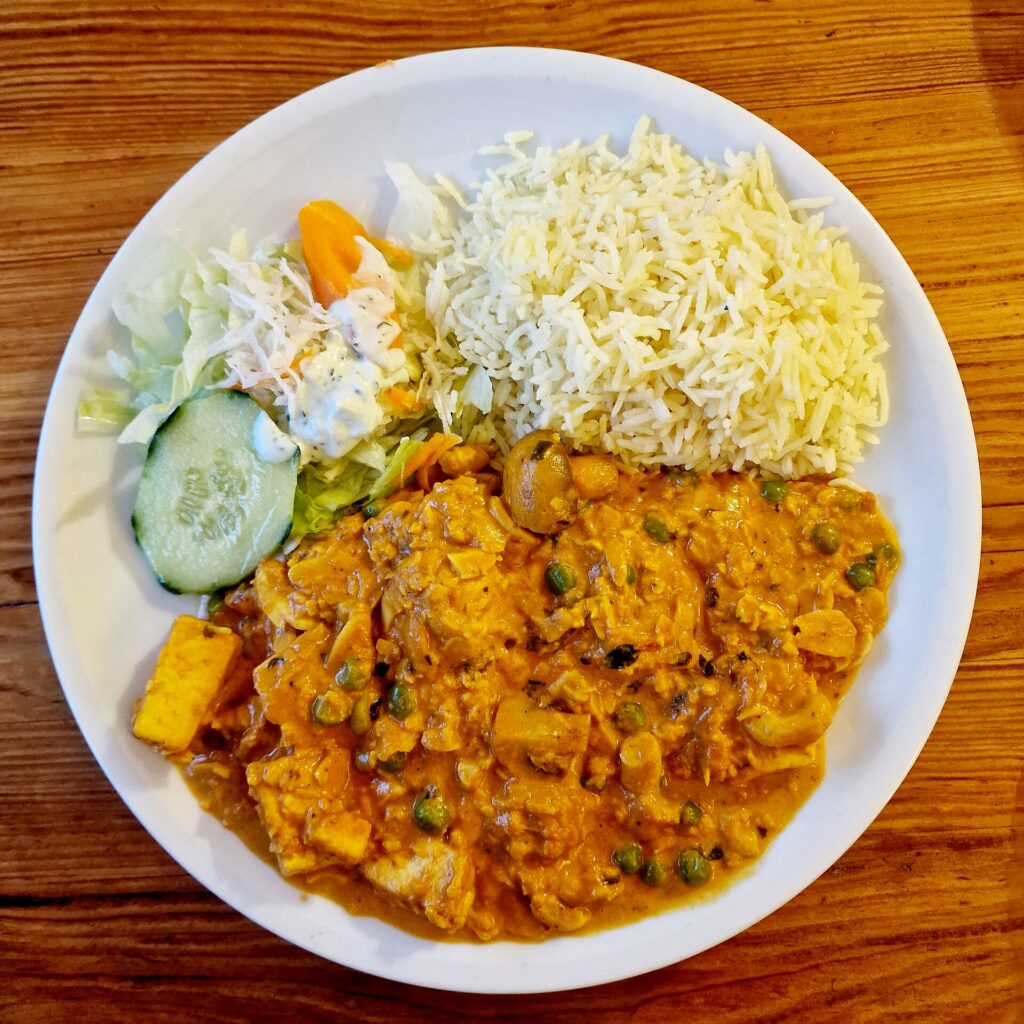 Panir en suero con especias (Panir Masala)