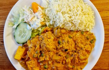 Panir en suero con especias (Panir Masala)