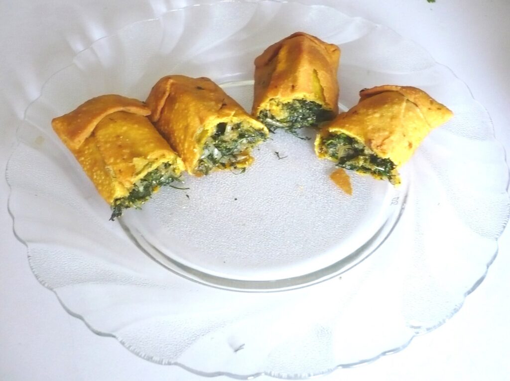 Galletas saladas con cilantro (Cothmir Vadi)