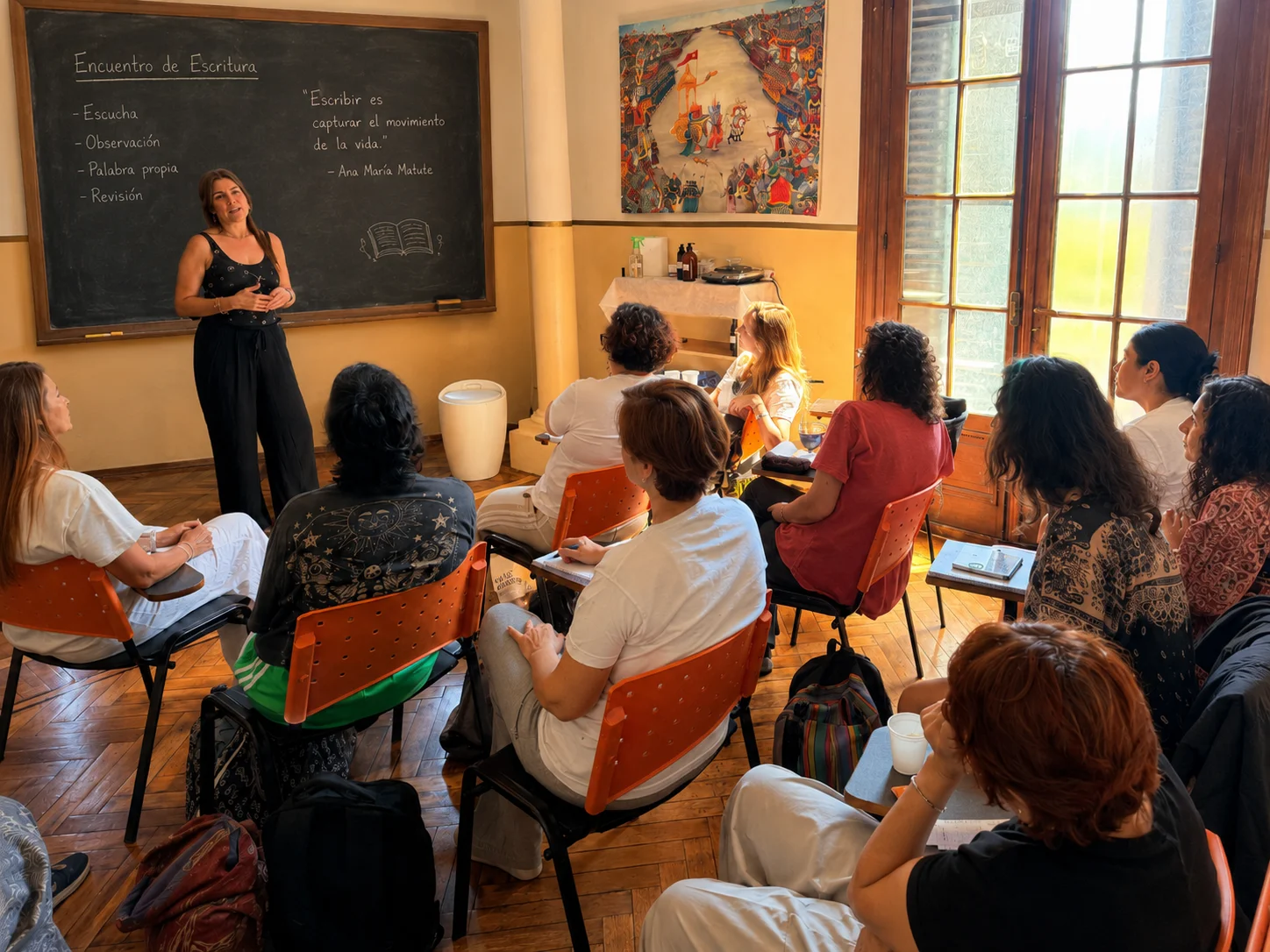 Clase online de Ayurveda con docente