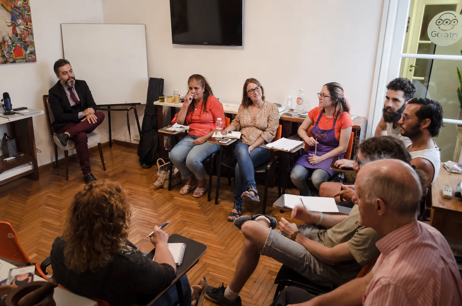 Clase del Curso Introductorio de Ayurveda