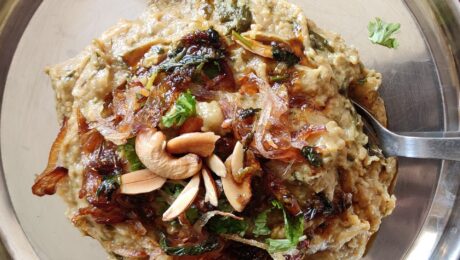 Haleem is Ramzan Special dish. Vegetable Haleem is very healthy, highly protein rich, complete meal, nutritious for all Vegetarians. This is a combination of different lentils, spices, ghee, dry fruits and the taste why it is as mouth watering as the non-veg haleems available in the Ramzan Season. Though making this at home is a very lengthy process, it's worth that effort when it comes to the taste.