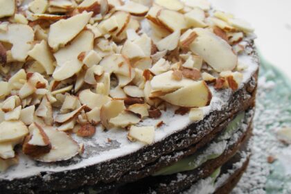 Oil pulling o enjuague con aceite: qué propone Ayurveda y cómo practicarlo con seguridad Maybe I'll share the recipe.... Ok: In a mixer combine: 1/8 cup vegetable oil 1/4 cup avocado 1 cup cake flour 5 tbsp cocoa powder Pinch of salt 1 tsp baking powder 3/4 cup raw sugar or agave syrup 1 cup coconut milk 1 tsp vanilla 1/4 cup ground almonds or almond meal 1 tbsp apple cider vinegar Pour into a