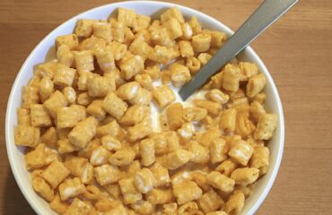Cap'N Crunch – Sweetened Corn & Oat Cereal, with milk